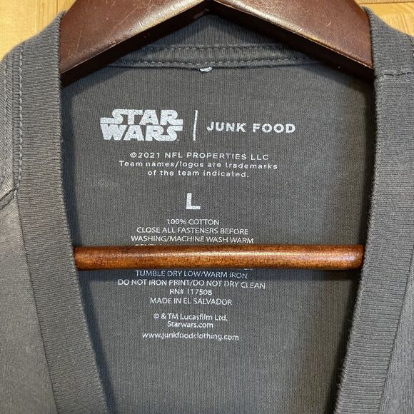 NFL x Star Wars San Francisco 49ers Shirt Men's Size Large Yoda Win We Will - Picture 3 of 7